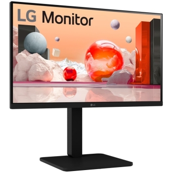 Preview: 68.6cm/27 (1920x1080) LG 27BA650-B 16:9 FHD IPS 5ms 100Hz HDMI DP USB-C Speaker Pivot Black