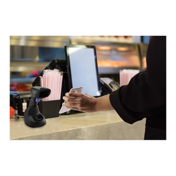 Preview: Datalogic Barcode-Scanner QuickScan QM2500 Kit USB RS-232 433 MHz 2D