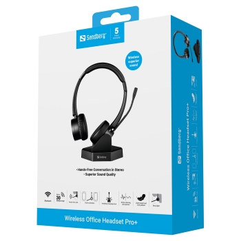 Preview: Sandberg 126-18 Bluetooth Office Headset Pro+