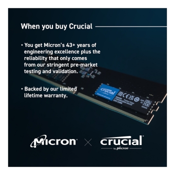 5600 32GB Crucial CL46 UDIMM CT32G56C46U5