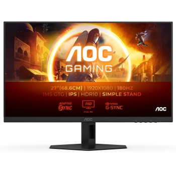 68.6cm/27 (1920x1080) AOC 27G4XE Full HD 2xHDMI DP IPS HDR10 0.5ms LS Black