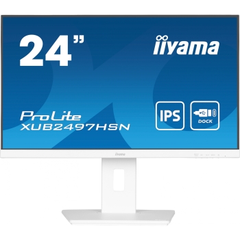 Preview: IIYAMA 60.5cm (23.8) XUB2497HSN-W1 16:9 HDMI+DP+USB-C IPS