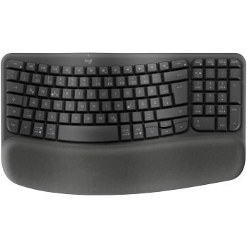 Logitech Wave Keys Bluetooth black QWERTZ DE