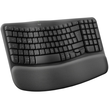 Logitech Wave Keys Bluetooth black QWERTZ DE