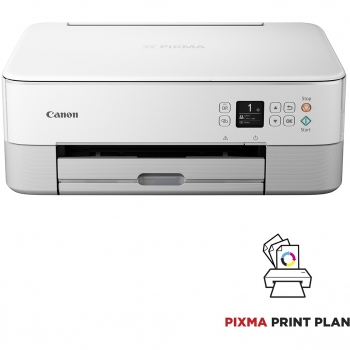 T Canon PIXMA TS5351i Tinte-Multifunktionssystem 3in1 WLAN Duplex Weiß