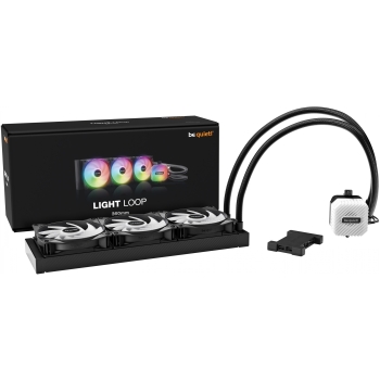 Preview: K Cooler Wasserkühlung be quiet! LIGHT LOOP 360mm ARGB