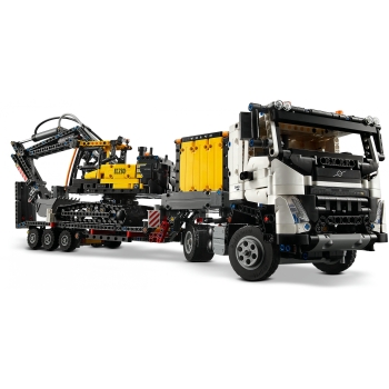 Preview: LEGO Technic Volvo FMX LKW mit EC230 Electric Raupenbagger 42175