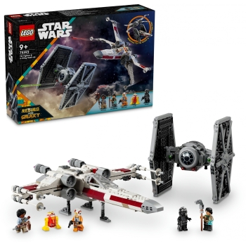 Preview: LEGO Star Wars Mash Up aus TIE Fighter und X-Wing 75393