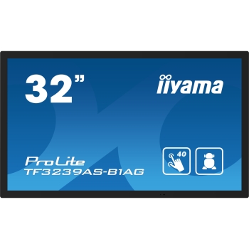 Preview: IIYAMA 80.0cm (31.5) TF3239AS-B1AG 16:9 M-Touch 2xHDMI+DP