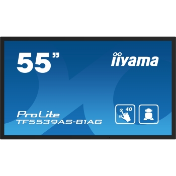 Preview: IIYAMA 139.0cm(54.6) TF5539AS-B1AG 16:9 M-Touch 2xHDMI+DP (Speditionsversand)