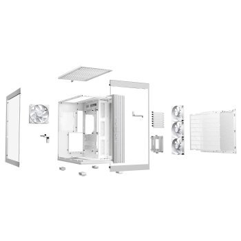 Preview: Midi be quiet! Light Base 600 LX white