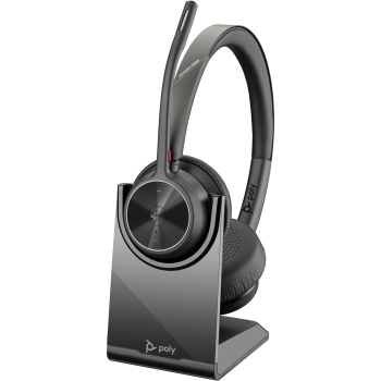 Preview: HP Poly Voyager 4320-M Microsoft Teams Certified USB-C Headset +BT700 dongle +Charging Stand (218479-01)