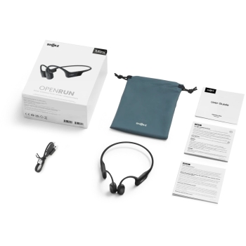 Preview: Shokz OpenRun Mini Black Bluetooth Wireless Bone Conduction Headset