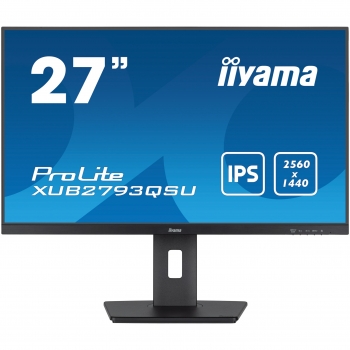 68,6cm/27 (2560x1140) Iiyama XUB2793QSU-B7 Business QHD IPS 1ms Black