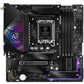 Preview: 1851 ASRock Z890M Phantom Gaming Riptide Wifi DDR5