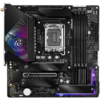 Preview: 1851 ASRock Z890M Phantom Gaming Riptide Wifi DDR5