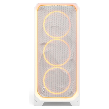 Preview: Midi Fractal Design Meshify 3 Ambience Pro RGB White TG Clear Tint