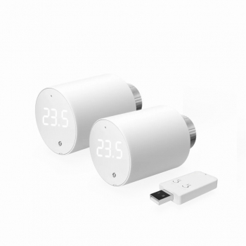 Shelly Plug & Play 2x Blu TRV & Blu Gateway Gen3 Heizkörperthermostat + Gateway