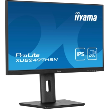 Preview: IIYAMA 60.5cm (23.8) XUB2497HSN-B2 16:9 HDMI+DP+USB-C Lift