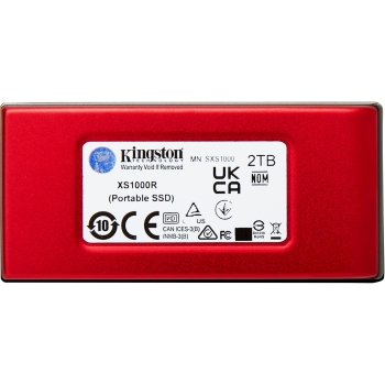 Preview: 2TB Kingston XS1000 USB 3.2 Gen2 Red