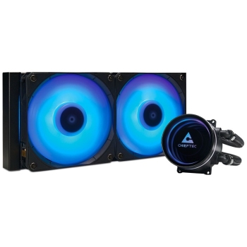 K Cooler Wasserkühlung Chieftec Iceberg 240 RGB multi Cooler | 1700| 1200| 1150| 1151| 1155| 1156| 1851| AM5/4/3+/2+/2