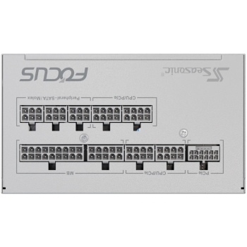 Preview: 750W Seasonic FOCUS-GX-750-V4-WHITE ATX 3.1 80+ Gold