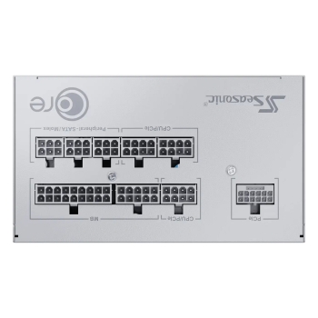 Preview: 850W Seasonic Core GX-850-V2-WHITE Kabelmanagement