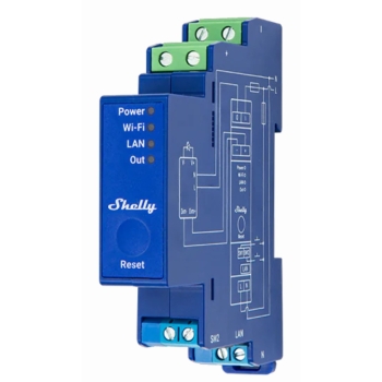 Shelly Relais Pro Dimmer 0/1-10V PM WLAN LAN BT Messfunktion DIN-Rail