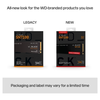 Preview: M.2    2TB WD Black SN7100 NVMe PCIe 4.0 x 4