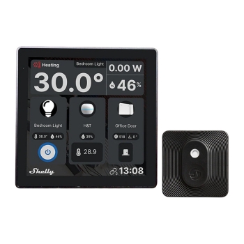 Shelly Accessories Wall Display Black + BLU H&T Black Bundle Android schwarz
