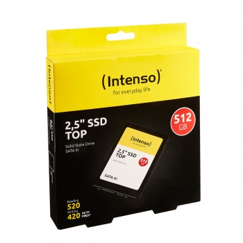 Intenso 6.3cm (2,5) 512GB SSD SATA 3 Top Performance retail