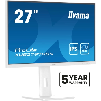 68.5cm/27 (1920x1080) Iiyama XUB2797HSN-W2 16:9 IPS LS HDMI DP USB-C 1ms
