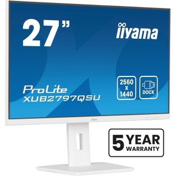 IIYAMA 68.5cm (27) XUB2797QSU-W2 16:9 HDMI+DP+2xUSB Lift
