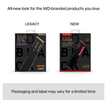 Preview: M.2 8TB WD Black SN850X NVMe PCIe 4.0 x 4