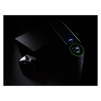 Preview: APC Back-UPS Pro Tower 2200VA 1320W 4xSchuko 2xIEC C13 Ausgänge RGB Beleuchtung