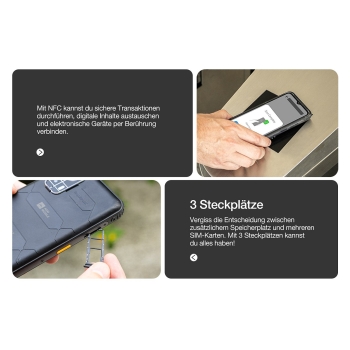 Preview: AGM Mobile H MAX Outdoor Rugged Smartphone 128GB 4RAM 4G black