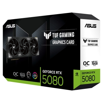 Preview: RTX 5080 16GB ASUS TUF Gaming OC GDDR7 3Fan