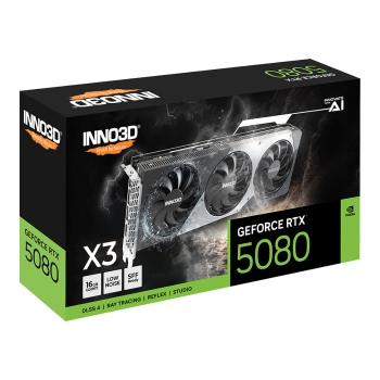 Preview: RTX 5080 16GB Inno3D X3 GDDR7 3Fan