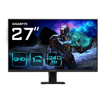 68.6cm/27 (2560x1440) Gigabyte GS27Q x 16:9 QHD SS IPS 1ms 250Hz 2xHDMI DP Black