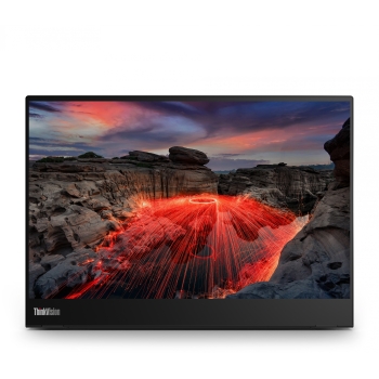 35.6cm/14 (2240x1400) Lenovo ThinkVision M14t Gen 2 IPS Touch portable 6ms 60Hz 2xUSB-C Black