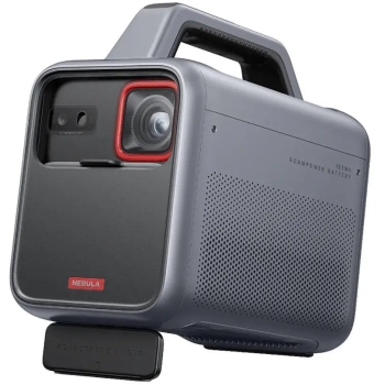 (1920x1080) Anker Nebula Mars 3 DLP LED 1000-Lumen 16:9 HDMI USB Android TV Bluetooth Speaker Full HD Black