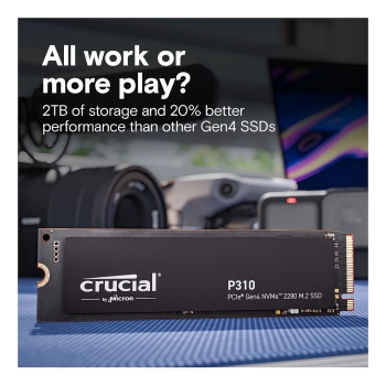 Preview: M.2 2TB Crucial P310 NVMe PCIe Gen4