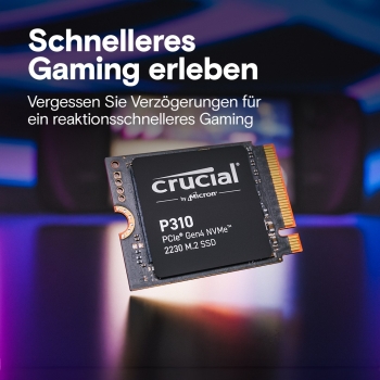 Preview: M.2 1TB Crucial P310 NVMe PCIe Gen4 2230