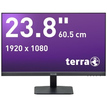 60.5cm/23.8 (1920x1080) TERRA 2427W V2 16:9 FHD VA 5ms 100Hz HDMI DP USB-C Vesa Black