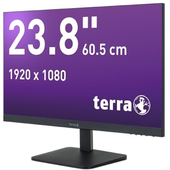 Preview: 60.5cm/23.8 (1920x1080) TERRA 2427W V2 16:9 FHD VA 5ms 100Hz HDMI DP USB-C Vesa Black