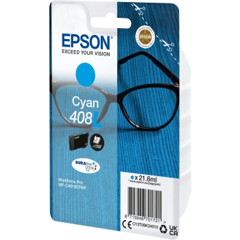 Preview: Epson Tinte 408L C13T09K24010 Cyan