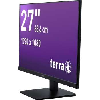 Preview: 68.6cm/27 (1920x1080) Terra 2727W V2 16:9 FHD VA 5ms HDMI DP Speaker Black