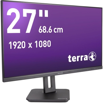 Preview: 68.6cm/27 (1920x1080) Terra 2748W PV V3.1 16:9 FHD IPS 5ms 100Hz HDMI DP USB-C Speaker Black