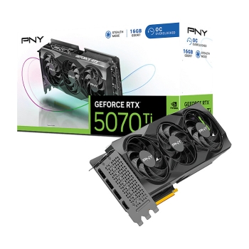 Preview: RTX 5070 TI 16GB PNY VERTO OC Triple Fan GDDR7 3 Fan