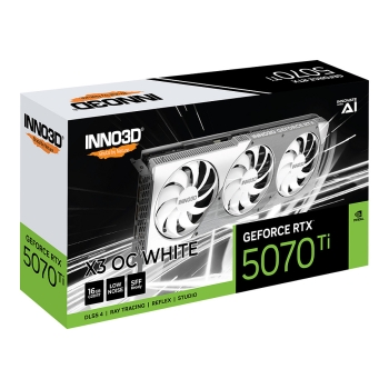 Preview: RTX 5070 Ti 16GB Inno3D X3 OC GDDR7 3Fan white